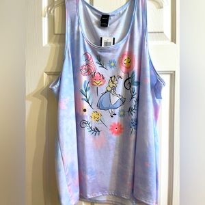 Disney for Hot Topic Alice in Wonderland tank top size 3X